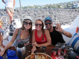 Visite de Célyne et Faf